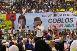 Jokowi targetkan  70 persen suara di Jatim