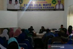 408 calon bilal mayit Asahan diberi pelatihan fardu kifayah