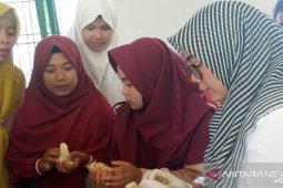 Santri milenial Madina dilatih budidaya ayam ras