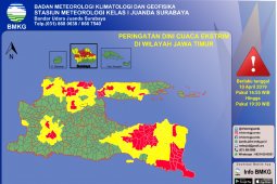 BMKG: Jatim berpotensi terjadinya  angin kencang