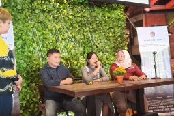 Pemain film Suara April sapa penonton di Banjarmasin