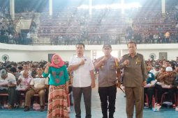 Ribuan linmas siap amankan 2263 TPS di Asahan