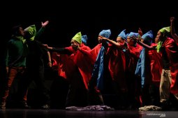 Pementasan teater Mata Adil Mata Takdir