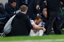 Alami cedera kaki, Harry Kane berjanji untuk pulih dan jadi  lebih kuat
