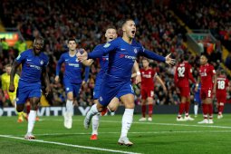 Sarri sebut Chelsea butuh Hazard untuk jadi tim terbaik Eropa