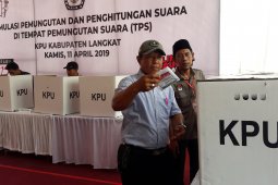 KPU Langkat simulasi penghitungan suara