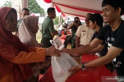 Pertamina gandeng Korem 042/Gapu gelar pasar sembako murah di Jambi
