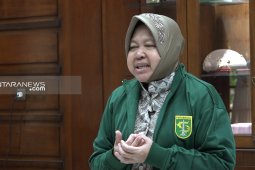 Wali Kota Risma semangati pemain Persebaya jelang leg kedua final Piala Presiden