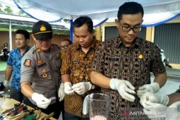 Kejari Bangka Selatan musnahkan narkotika senilai Rp1,5 miliar