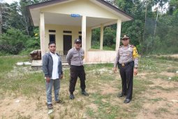 Kapolsek Riau Silip melakukan pengecekan lokasi TPS terjauh (Video)