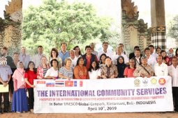 "The International Community Service" lakukan riset pertanian di Bangli