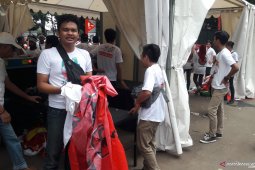 Atribut kampanye parpol disita panitia Konser Putih Bersatu