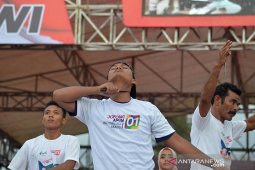 Antraksi debus kampanye Jokowi