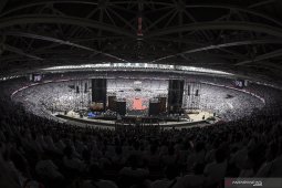 Massa terus masuki GBK saat Konser Putih Bersatu