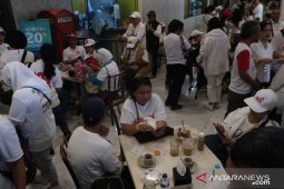 Simpatisan Jokowi banjiri FX Sudirman