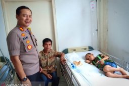 Tertelan uang koin, bocah asal Nias diterbangkan ke Medan