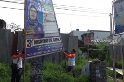 Bawaslu Kota Madiun libatkan 800 personel bersihkan APK Pemilu 2019