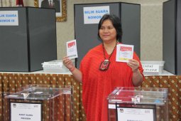 Asyik, Ada dangdutan di Pemilu RI 2019 di Houston