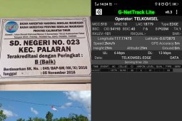 Telkomsel pastikan sejumlah TPS Palaran tidak "blank spot".