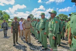 Bupati Bangka Selatan minta Linmas perketat penjagaan di TPS