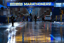 Boston Marathon 2021  dibatasi 20.000 peserta