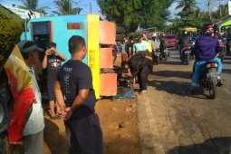 Kecelakaan Beruntun di KM 12,8 Jalan Raya Wajok Hilir