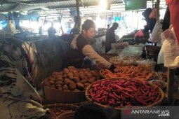 Harga sayur mayur di pasar induk Cianjur mulai turun