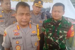Kapolresta Denpasar-Dandim Badung pantau logistik Pilpres-Pileg