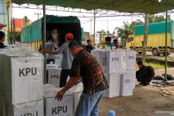 KPU Batanghari selesaikan distribusi logistik semua kecamatan
