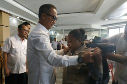 Menteri Sosial lepas 45 pendamping Komunitas Adat Terpencil.