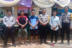 Kapolsek Bakam lakukan pengecekan keamanan TPS