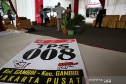 TPS tempat Jokowi mencoblos usung tema budaya Betawi