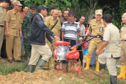 Ratusan Alsintan dari Pemerintah Pusat dukung pertanian di HST