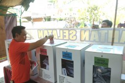 Wagub Kalsel coblos di Jalan Jakarta