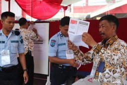 Jokowi unggul di Lapas Gunungsindur, Prabowo unggul di Lapas Paledang