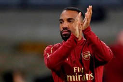 Lacazette antar Arsenal ke semifinal Liga Eropa