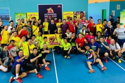 WNI di KL Gelar Turnamen Bulutangkis usai Pemilu