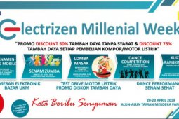Ramaikan Electrizen Millenial Week, PLN Babel gandeng kaum millenial