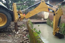 Banjir di Palabuhanratu akibat pendangkalan sungai