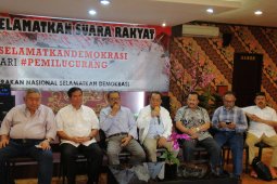 Gerakan Nasional Selamatkan Demokrasi sebut Pemilu tak jurdil.