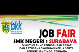 SMKN 1 Surabaya undang 40 perusahaan dalam "job fair"