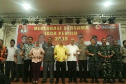 Medan gelar deklarasi  pemilu damai