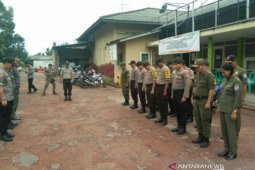 Polsek Toboali perketat pengamanan di Sekretariat PPK