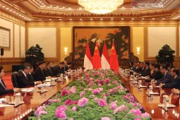 Kalla pastikan KA cepat rampung 2021 di depan Presiden China