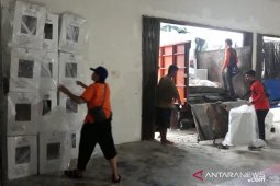 KPU Bangka Tengah terima hasil pleno perolehan suara pemilu dari dua kecamatan