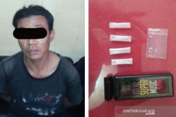 Polisi tangkap pria simpan sabu-sabu