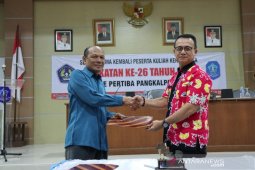 Wabup Bangka berikan apresiasi mahasiswa STIE