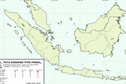 BMKG: Jumat (26/4) Sumatera nihil hotspot