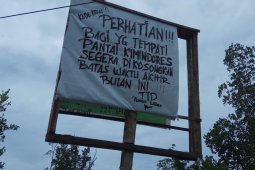 Gagal Pileg oknum caleg perintahkan warga kosongkan lahan