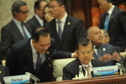 Jusuf Kalla angkat isu diskriminasi sawit di Konferensi BRF